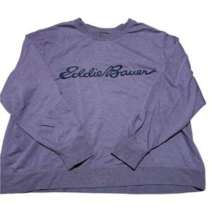 Eddie Bauer Purple Sweatshirt